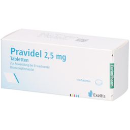 PRAVIDEL 2,5 mg Tabletten