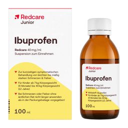 Redcare Ibuprofen Fieber- und Schmerzsaft für Kinder ab 6 Monaten (7kg)