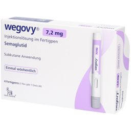 Wegovy 7.2mg Injektionslösung im Fertigpen