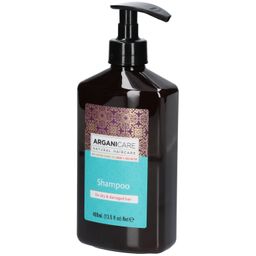 Arganicare - Shampoo für trockenes und strapaziertes Haar – Argan- und Sheabutter