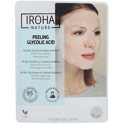 IROHA NATURE Peeling-Maske für perfekte Haut mit Glykolsäure