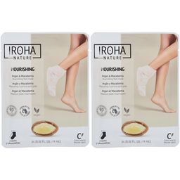 IROHA NATURE Pflegende Maskensocken mit Arganöl
