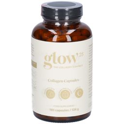 Glow25 Collagen – Kapseln mit Hyaluronsäure, Vitamin C & Granatapfel-Extrakt