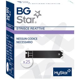 Reaktive Teststreifen Blutzuckermessung Bgstar Mystar 25 Stück Bgstar