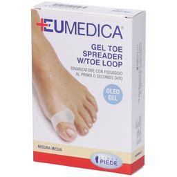Divaricatore Gel Toe Spreader Con Anello Di Fissaggio Al Secondo Dito M
