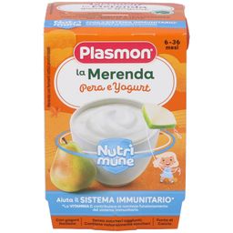 Plasmon La Merenda Dei Bambini Sapori Di Natura Pera Yogurt Asettico