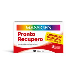 Massigen Pronto Recupero Compresse Masticabili