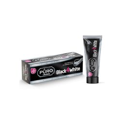 Forhans PURO Black4White Zahncreme mit Aktivkohlepartikel 75 ml