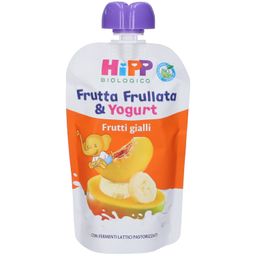 Hipp Bio Frutta Fruchtpüree Joghurt Gelbe Früchte 90 G Hipp