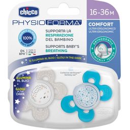 Chicco Schnuller Comfort Lumi Aus Silikon B16-36 Monate 2 Chicco