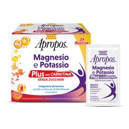 Apropos Magnesio e Potassio con Carnitina Bustine
