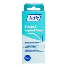 TePe Zahnseide Brücke & Implantat 30 Stück