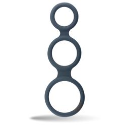 Boners - 3fach Penisring und Hodenstrecker aus Silikon