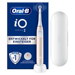 Oral-B iO Series 2 Elektrische Zahnbürste, Calm Pink