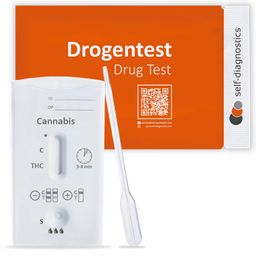 self-diagnostics Cannabis (THC) 50 ng/ml Drogentest Kassette