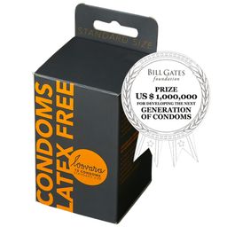 Loovara Kondome latexfrei 12 Stück - CONDOMS LATEX FREE - ultra dünn, hypoallergen, Medizinprodukt
