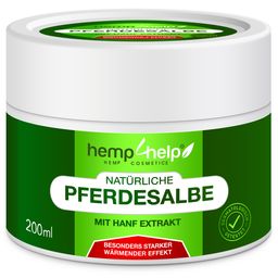 Bio Pferdesalbe Extra Stark mit CBD – Wärmesalbe bei Arthrose, Rücken-, Nacken- & Gelenk