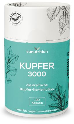 Sanutrition® - Kupfer 3.000 µg