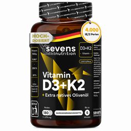 SEVENS NUTRITION   Vitamin D3 K2 Kapseln