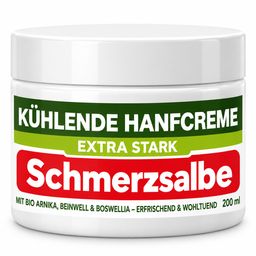 Schmezsalbe Extra Stark gegen Entzündungen mit Bio Hanf CBD, Arnika & Beinwell