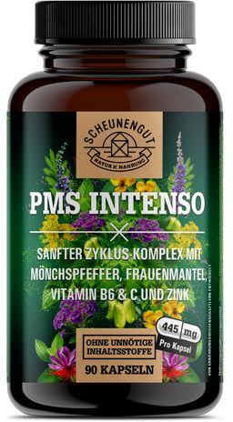Scheunengut® PMS INTENSO | Sanfter Zyklus-Komplex mit Gänsefingerkraut, Eisenkraut uvm.