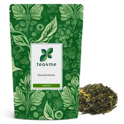 tea4me Grüntee Rose des Orients mit Mango-Geschmack