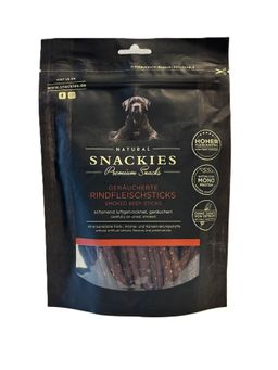 Snackies Geräucherte Rindfleischsticks mit Grünlippmuschel