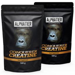 Alphatier Creatin Monohydrat Creapure 1000g Pulver