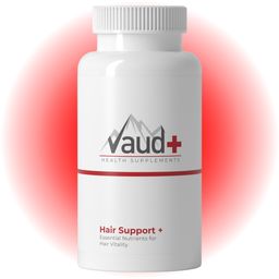 Vaud ® Hair Support | Haar Vitamine | Biotin hochdosiert für Haarwachstum & gegen Haarausfall Frau