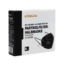 KINGFA KF-A F6 (SC) FFP2 NR Filtrierende Halbmaske Schwarz