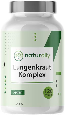 naturally Lungenkraut Komplex | mit Eukalyptus, Thymian, Vitamin B2