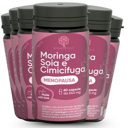 RedMoringa CIMICIFUGA, Soja-Isoflavone, Vitamine & Bio Moringa 360 Kapseln
