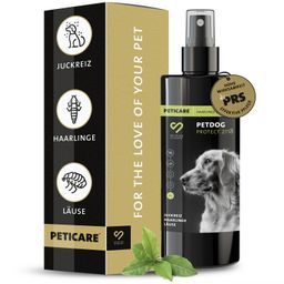 Peticare Anti-Läuse & Haarlinge Spray für Hunde, lindert effektiv Juckreiz