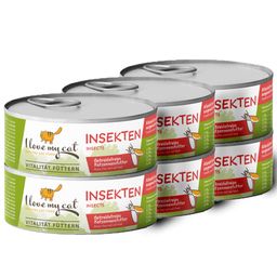 I love my cat Futterset für Katzen mit Durchfall - Nassfutter + Gastro Relax Pulver + Jutebeutel