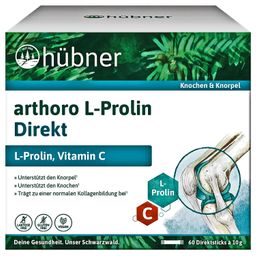 hübner arthoro L-Prolin Direkt Sticks