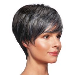 Perücke Finya von trendhair in Mittelbraun/Caramel gesträhnt