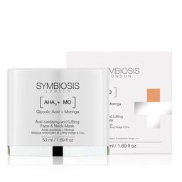 Symbiosis [Glycolic Acid + Moringa] - Anti-oxidising and Lifting Face & Neck Mask