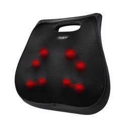 NAIPO Massagegerät Shiatsu Unterer Rücken Massager mit Wärmefunktion