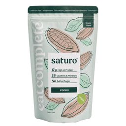 Saturo Abnehmshake Schokolade | Shape Shake | Veganer Mahlzeitenersatz zum Abnehmen | Zuckerfrei