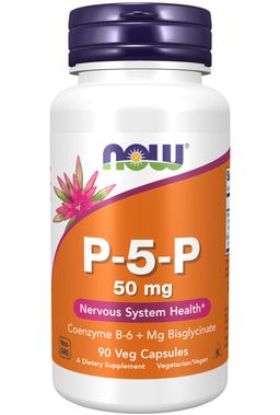 Now Foods P-5-P (Pyridoxal 5′–Phosphat) 50 mg