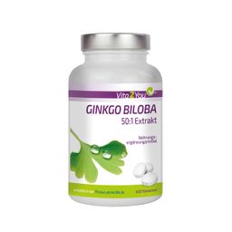 Vita2You Ginkgo Biloba Tabletten