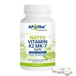 APOrtha® Natto Vitamin K2 MK-7 Cyclo® Tabletten - 200 µg