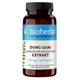Bioherba Dong Quai (Chinesische Engelwurz) Extrakt Kapseln