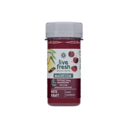 LiveFresh Magnesium Shot kaltgepresst - Rote Kraft