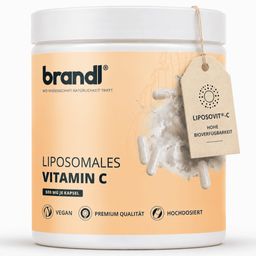 Vitamin C 500 mg pro Kapsel – liposomal, hochdosiert & rein | brandl® Made in Germany | 120 Stk.