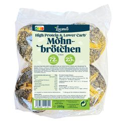 Locawo High Protein & Low Carb Mohnbrötchen
