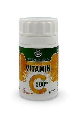 Herbal Therapy Vitamin C 500 mg hochdosiert