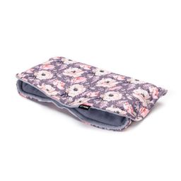 T-TOMI Handwärmer für Kinderwagen Grey flowers