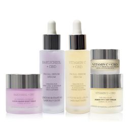 London botanical loboratories Bakuchiol & CBD Full Face Pflegeset