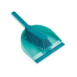 Leifheit Handkehrset Classic, Handfeger, Kehrblech, Besen, Mintgrün